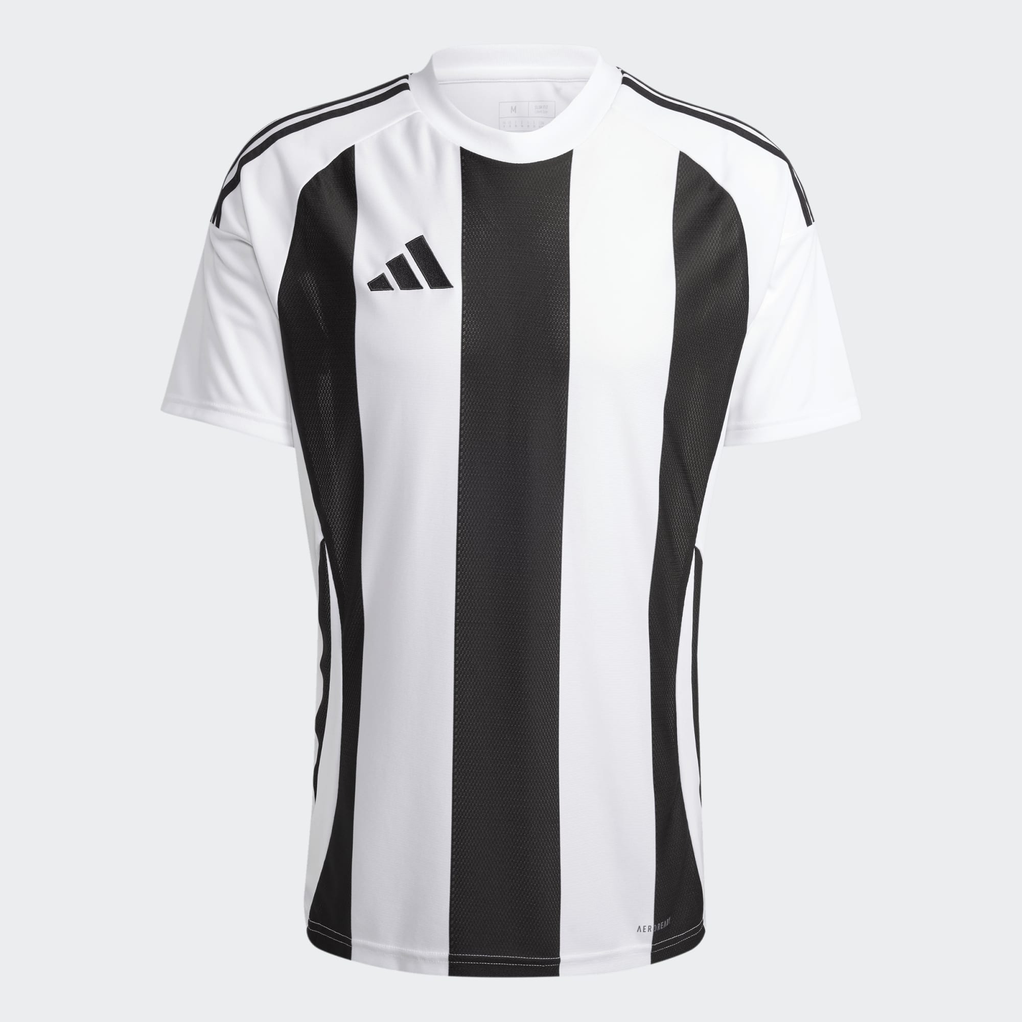 Футболка Adidas Striped 24 Білий/чорний