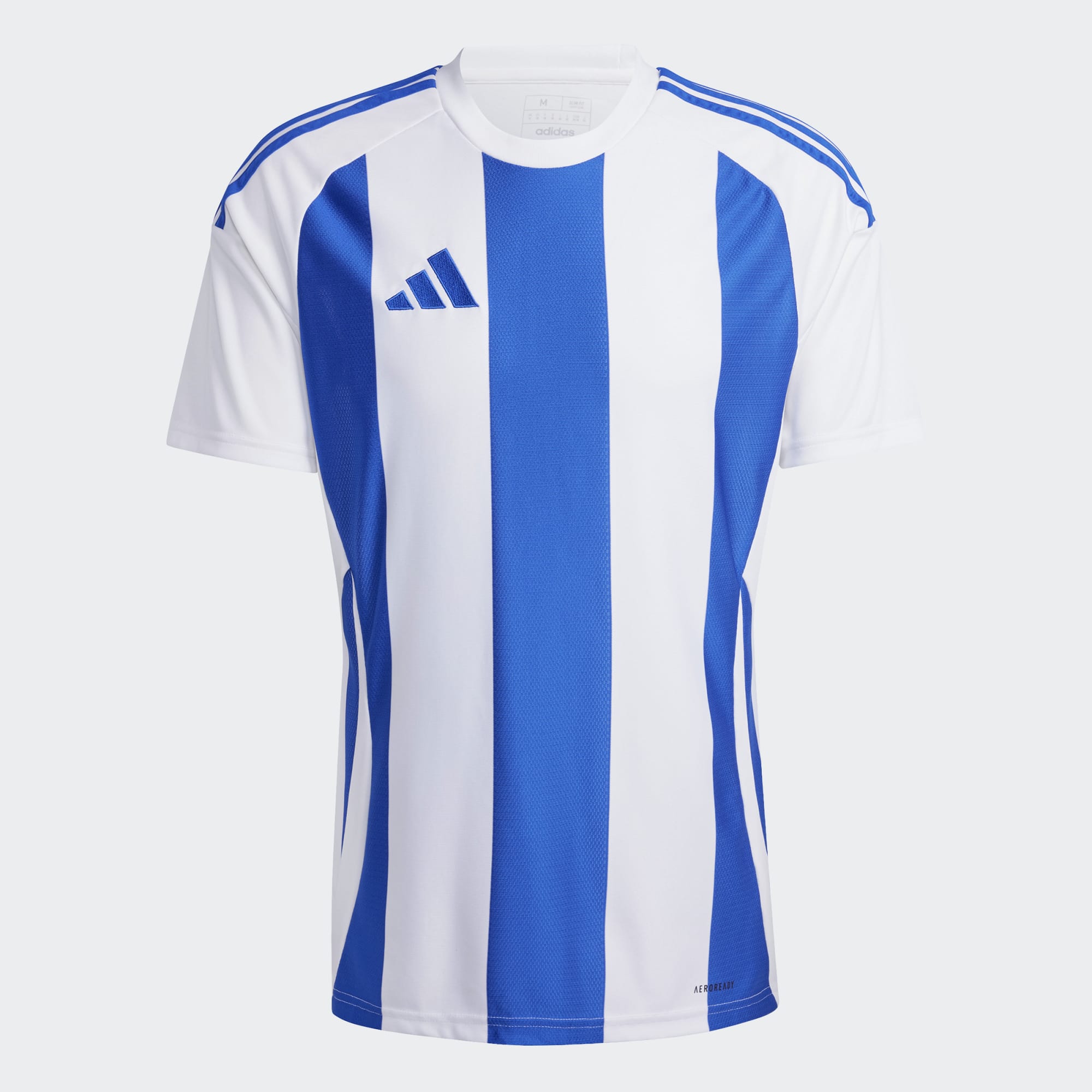 Футболка Adidas Striped 24 Білий/синій