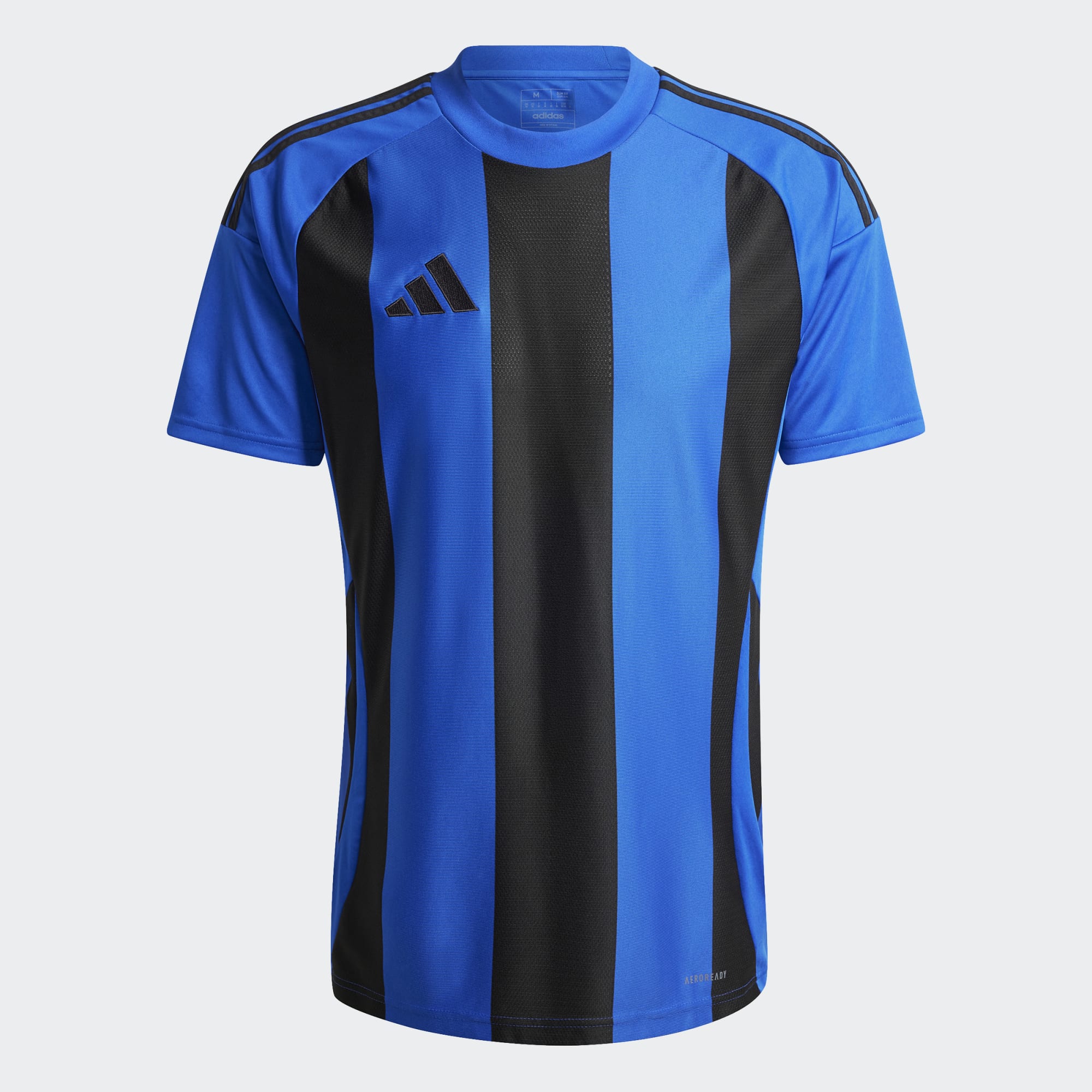 Футболка Adidas Striped 24 Синій/чорний