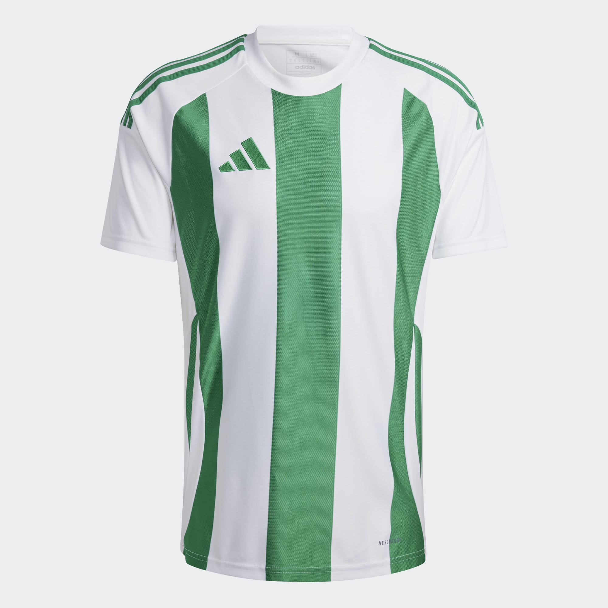 Футболка Adidas Striped 24 Білий/зелений