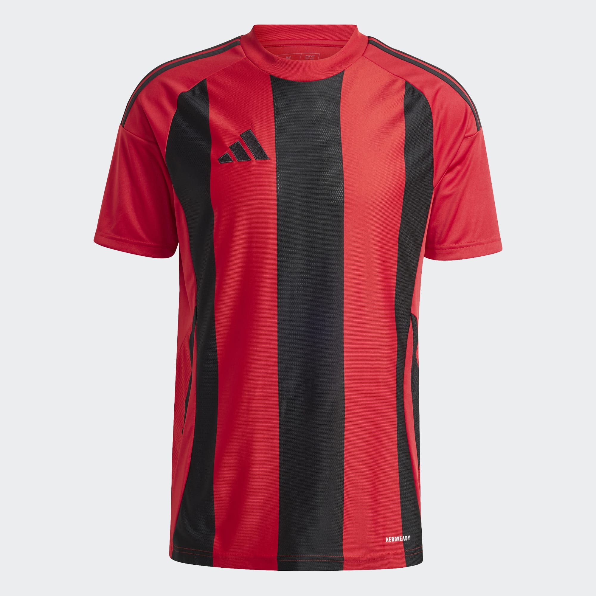 Футболка Adidas Striped 24 Червоний/чорний
