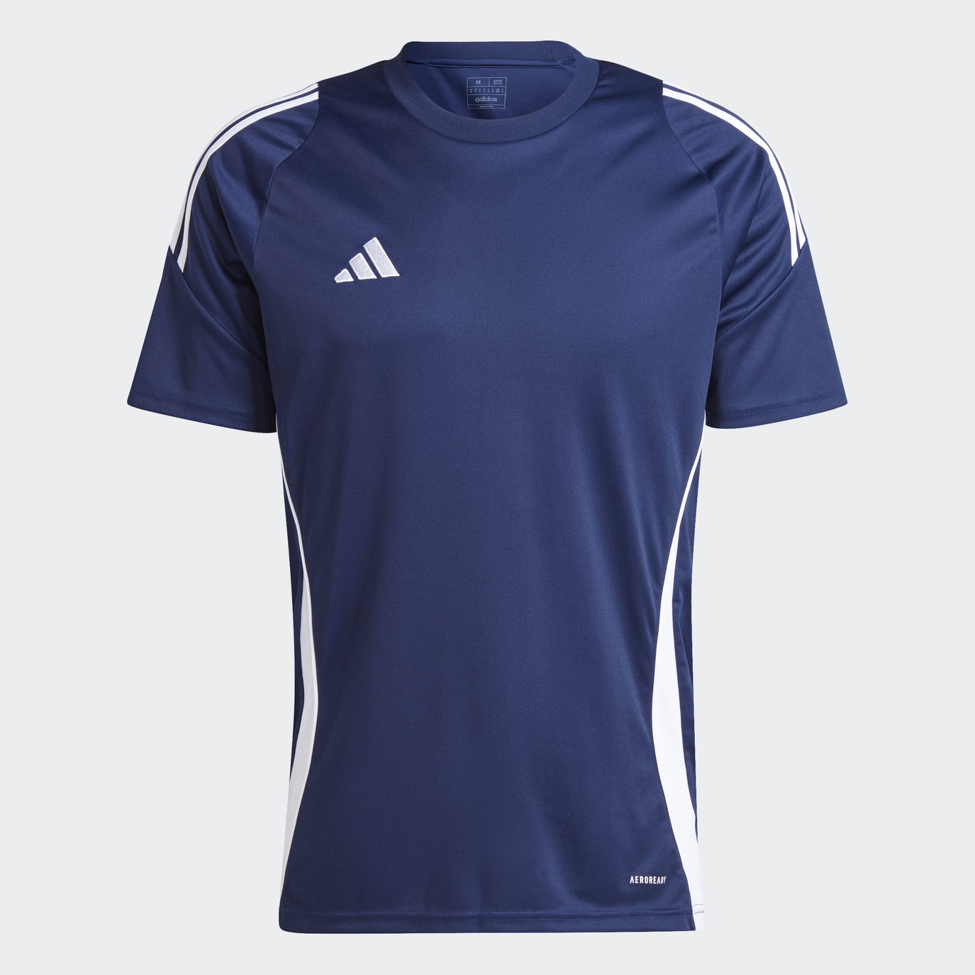 Футболка Аdidas JERSEY TIRO 24 Темно-синій/білий