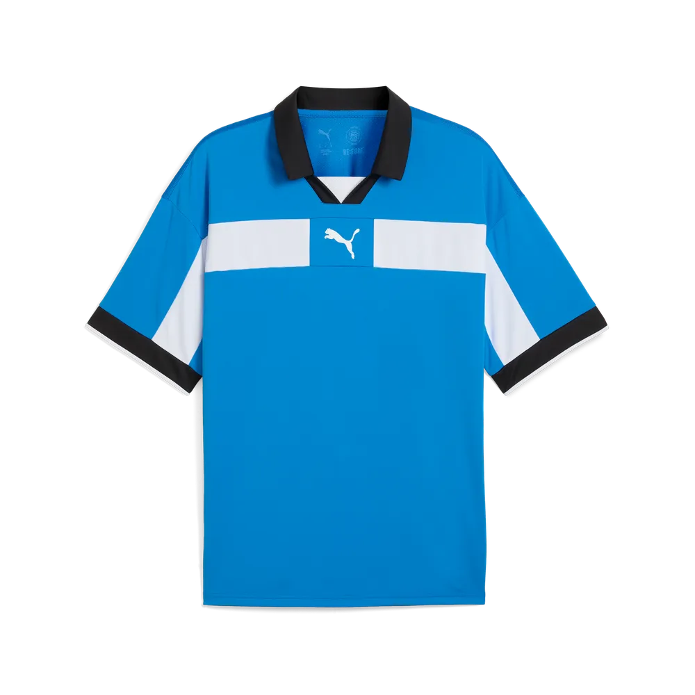 Футболка PUMA teamCLASSIC Match Jersey 707101 Синій/чорний
