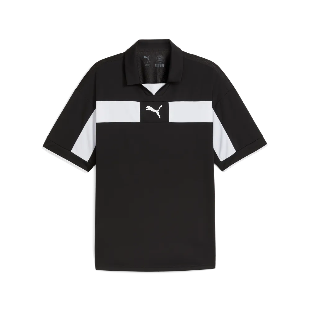 Футболка PUMA teamCLASSIC Match Jersey 707101 Чорний/білий