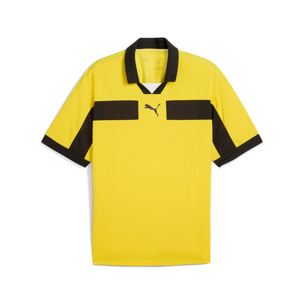 Футболка PUMA teamCLASSIC Match Jersey 707101 Жовтий/чорний