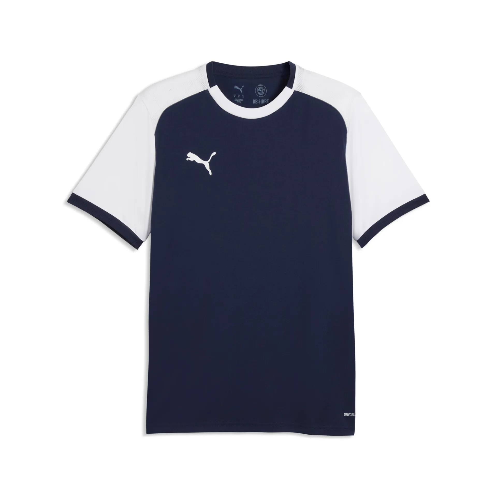 Футболка PUMA teamLIGA26 Matchday Jersey 706544 Темно-синій/білий