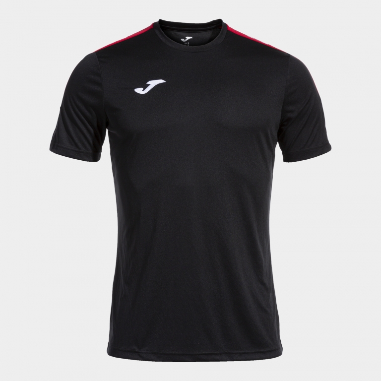 Футболка JOMA OLIMPIADA 103245 Чорний/червоний
