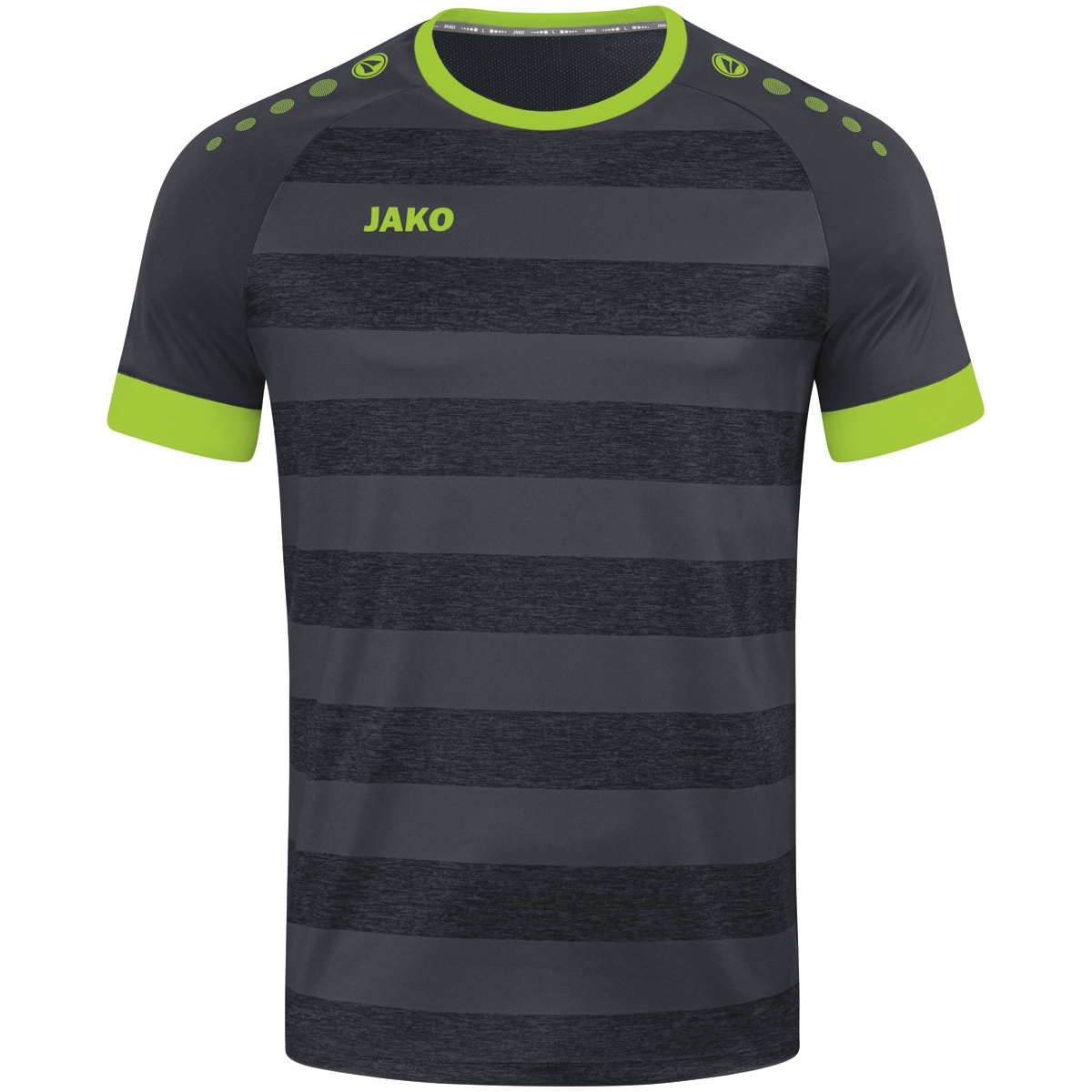 Футболка JAKO TRIKOT CELTIC MELANGE KA 4214 Сірий/салатовий
