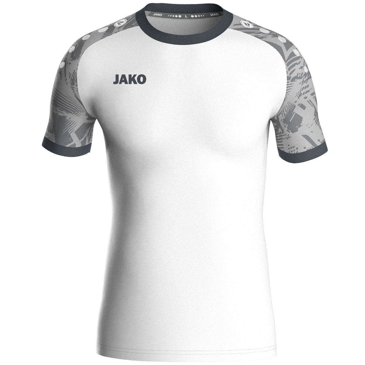 Футболка JAKO ICONIC 4224 Білий/сірий