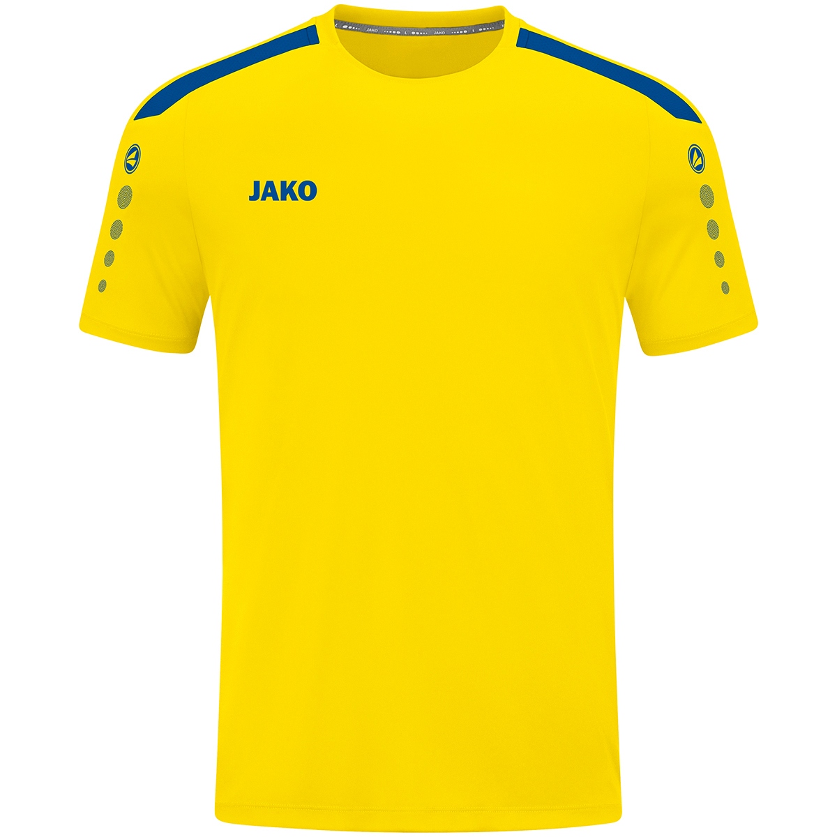 Футболка JAKO POWER 4223 Жовтий лимоний/синій