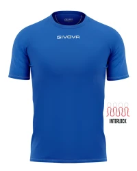 Футболка GIVOVA SHIRT CAPO INTERLOCK MAC03