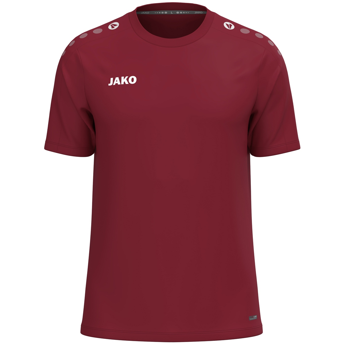 Фуболка JAKO T-SHIRT ONE COTTON 6101 бордовый