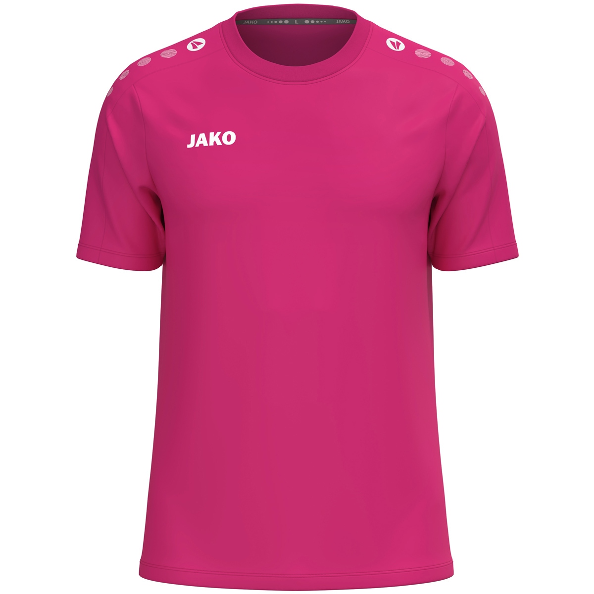 Фуболка JAKO T-SHIRT ONE COTTON 6101 розовый