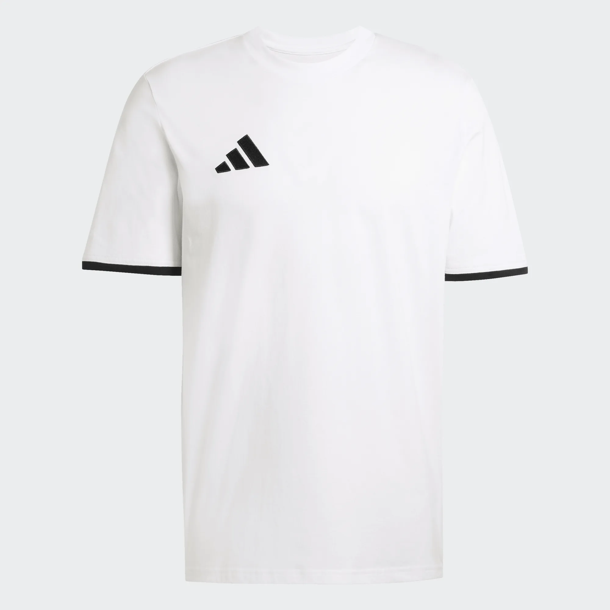 Футболка Adidas Entrada 26 Cotton Tee белый/черный