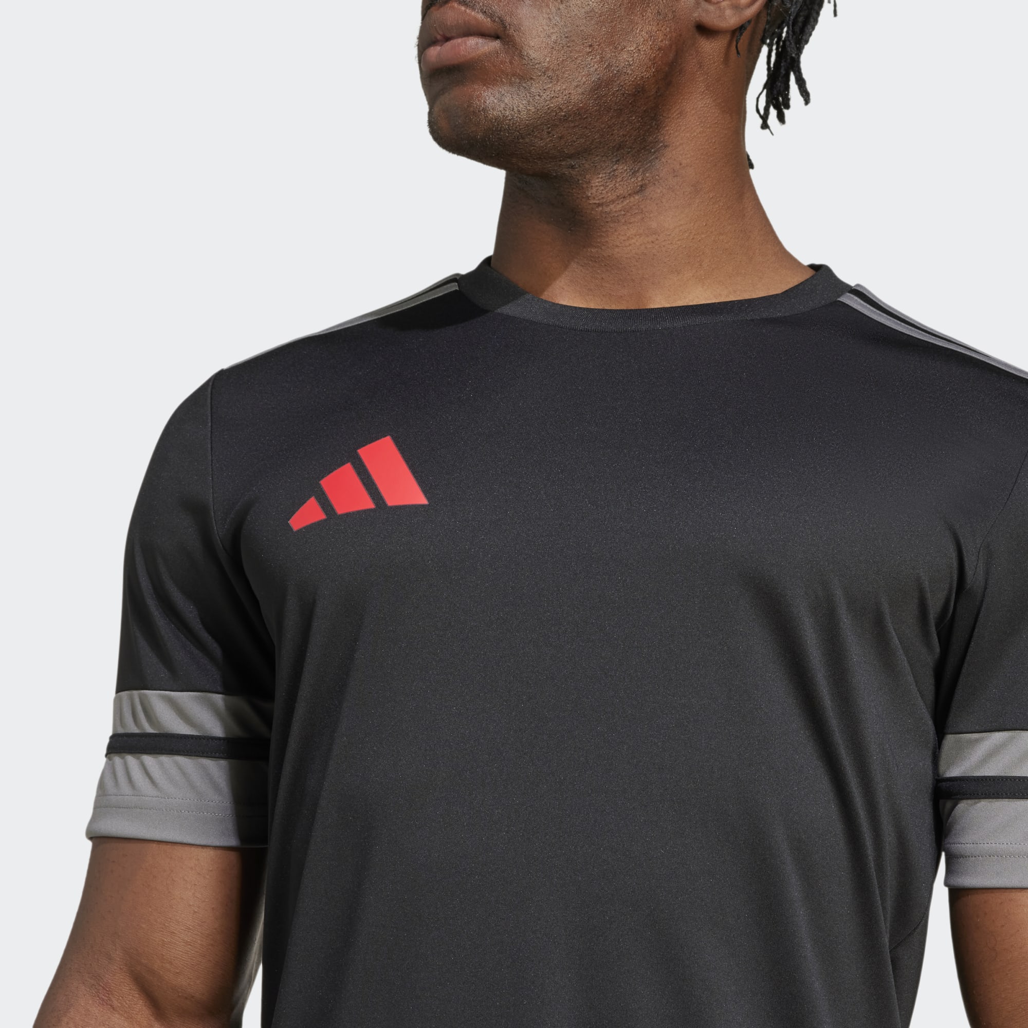 Футболка Adidas Squadra 25 чорний/сірий