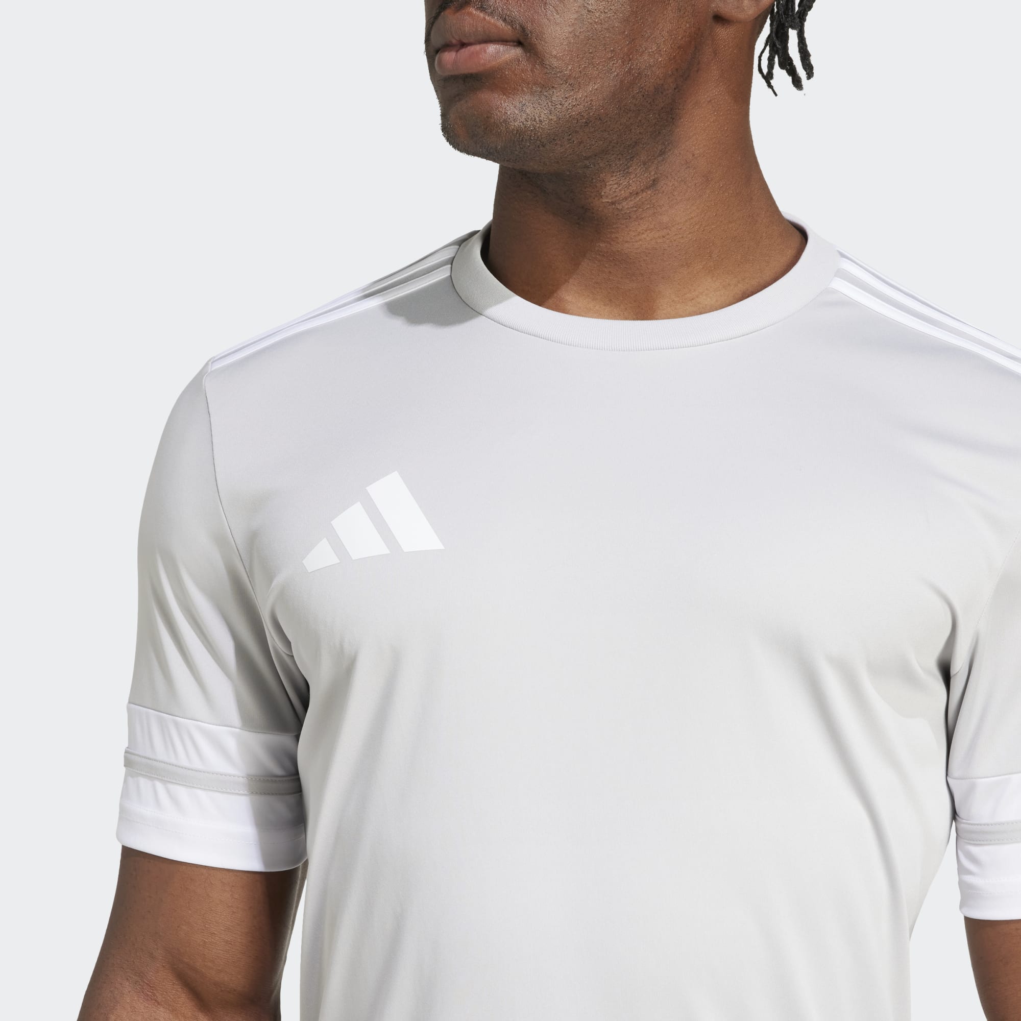 Футболка Adidas Squadra 25 сірий/білий