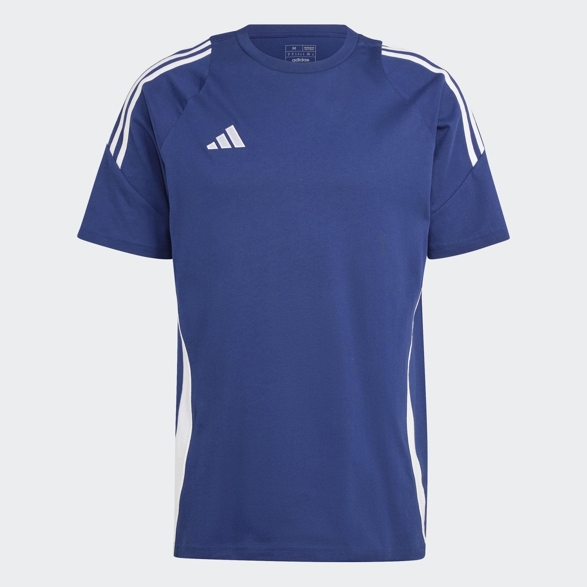 Футболка Adidas Tiro24 Swtee  темно-синій/білий