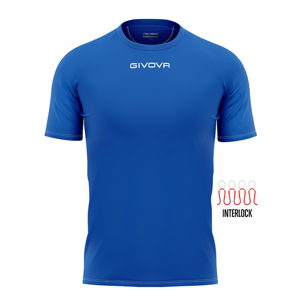 Футболка GIVOVA SHIRT CAPO INTERLOCK MAC03