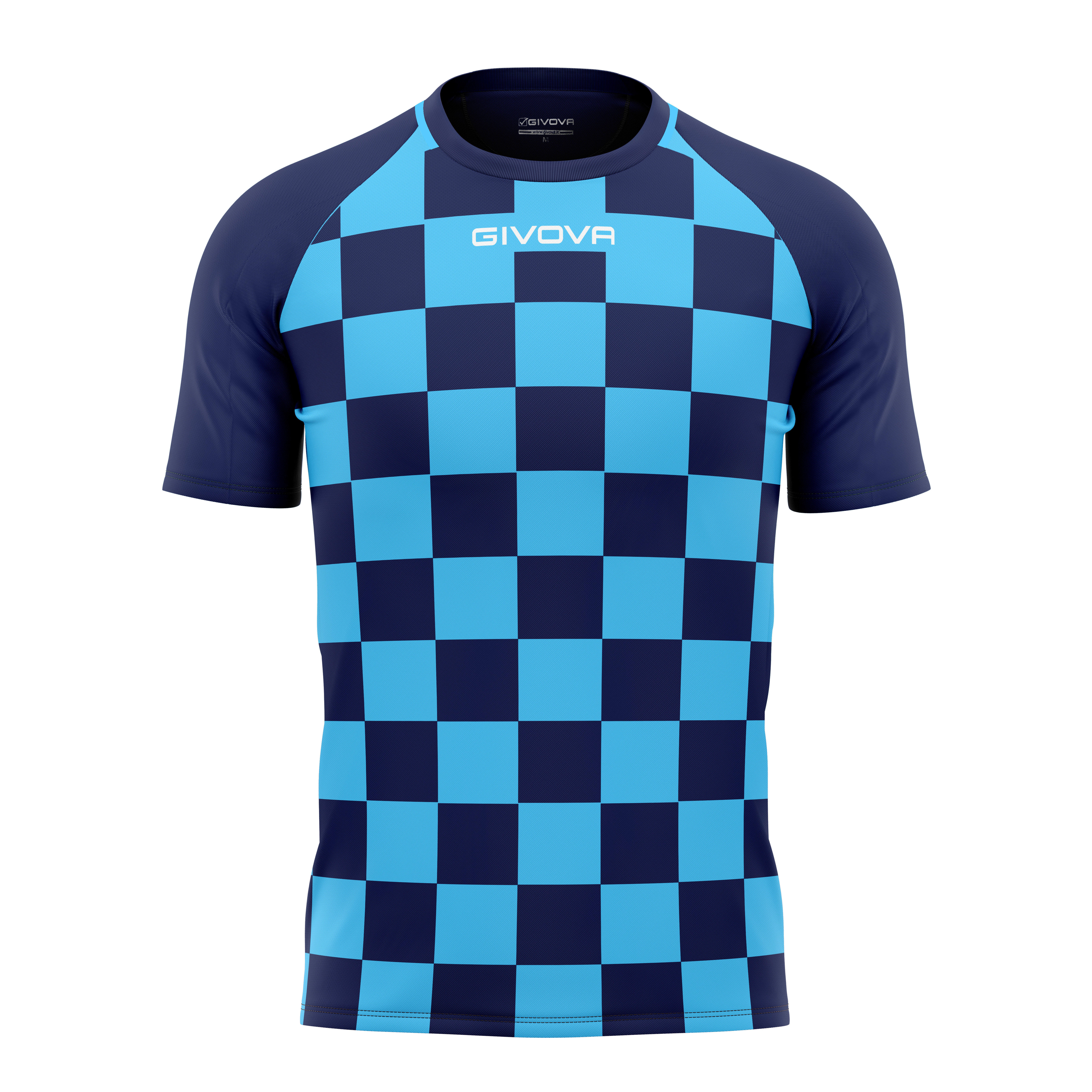 Футболка GIVOVA SHIRT DAMA INTERLOCK MAC33 голубий/темно-синій
