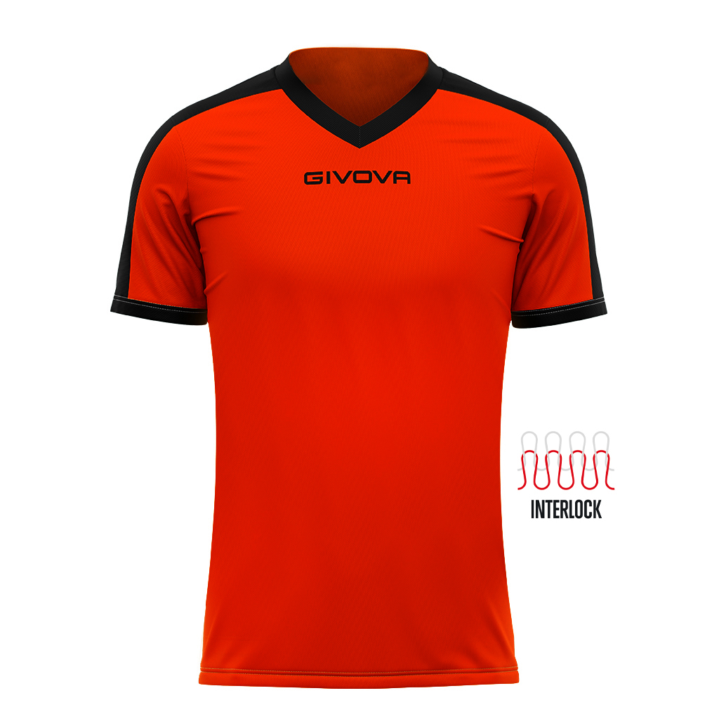 Футболка GIVOVA SHIRT REVOLUTION INTERLOCK MAC04