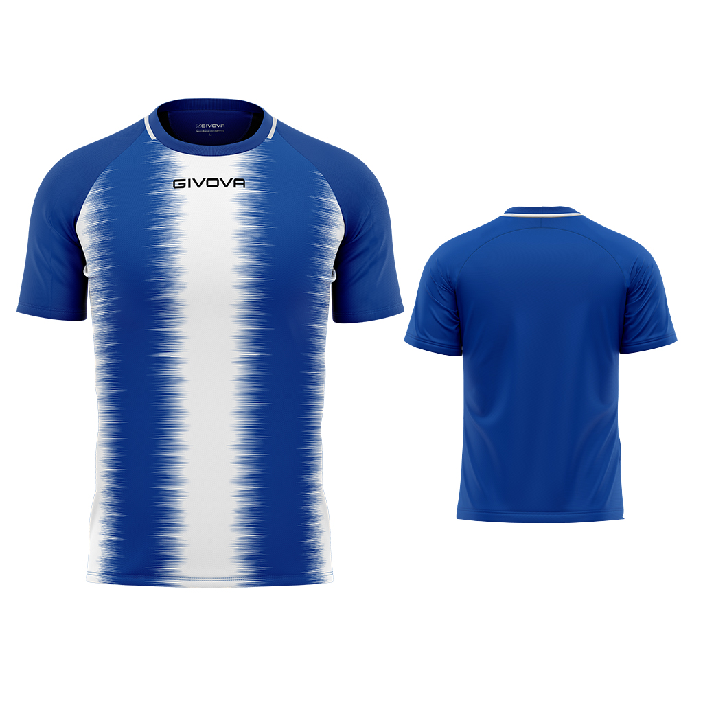 Футболка GIVOVA SHIRT STRIPE M/C INTERLOCK MAC06 thumbnail 2