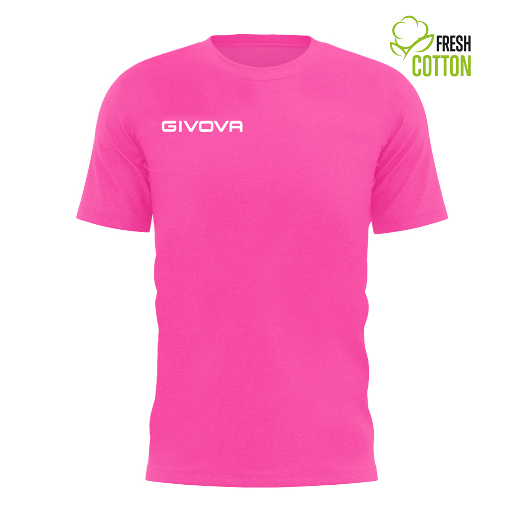 Футболка GIVOVA T-SHIRT COTONE FRESH MA007 фуксия