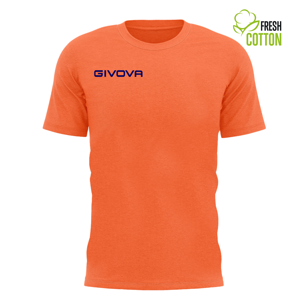 Футболка GIVOVA T-SHIRT COTONE FRESH MA007 оранжевый