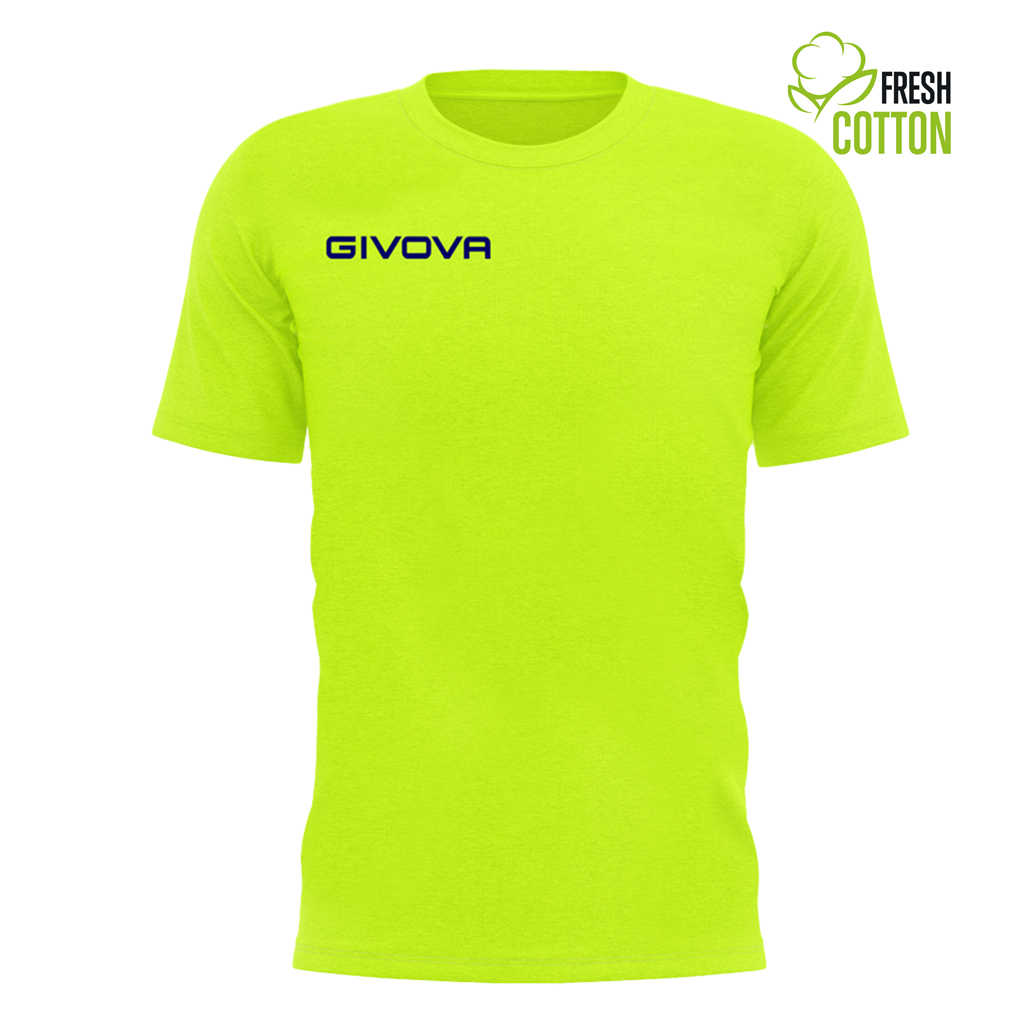 Футболка GIVOVA T-SHIRT COTONE FRESH MA007 салатовый