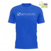 Футболка GIVOVA T-SHIRT COTONE MONDO MA033 синий
