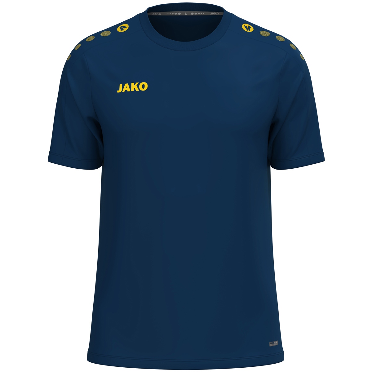 Футболка JAKO T-SHIRT ONE 6100 темно-синий/желтый