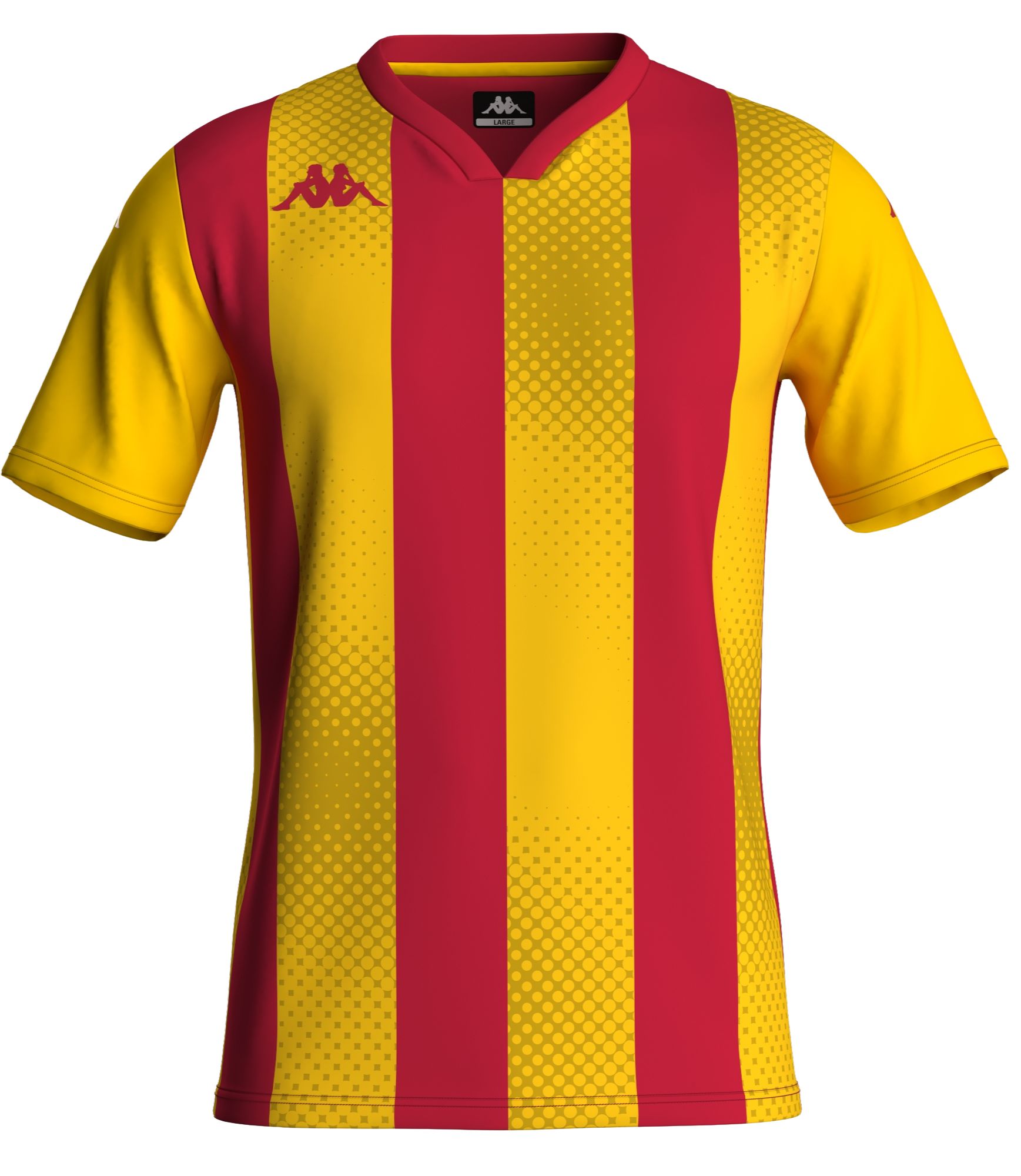 Футболка KAPPA DUGO 37228XW красный/желтый