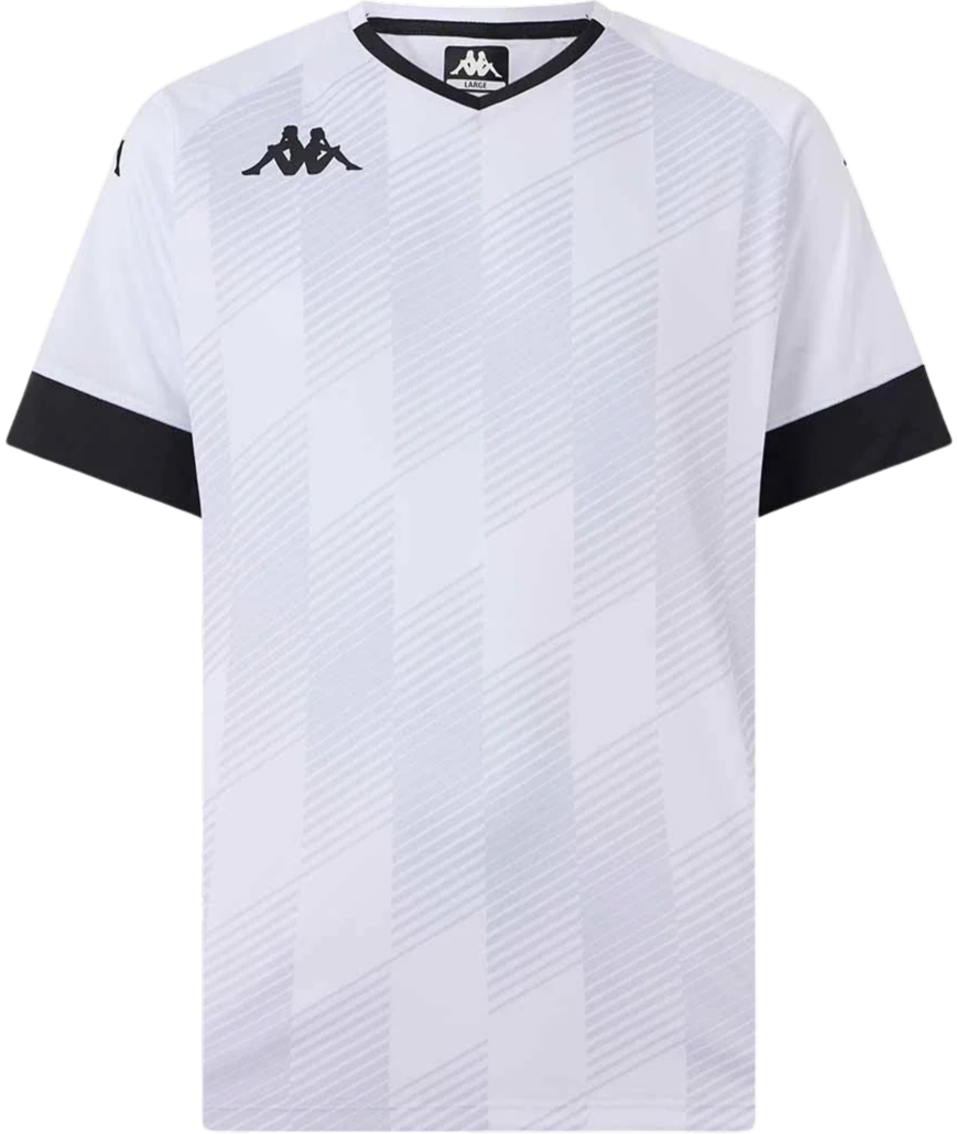 Футболка KAPPA FOSCO 38218IW  білий/чорний