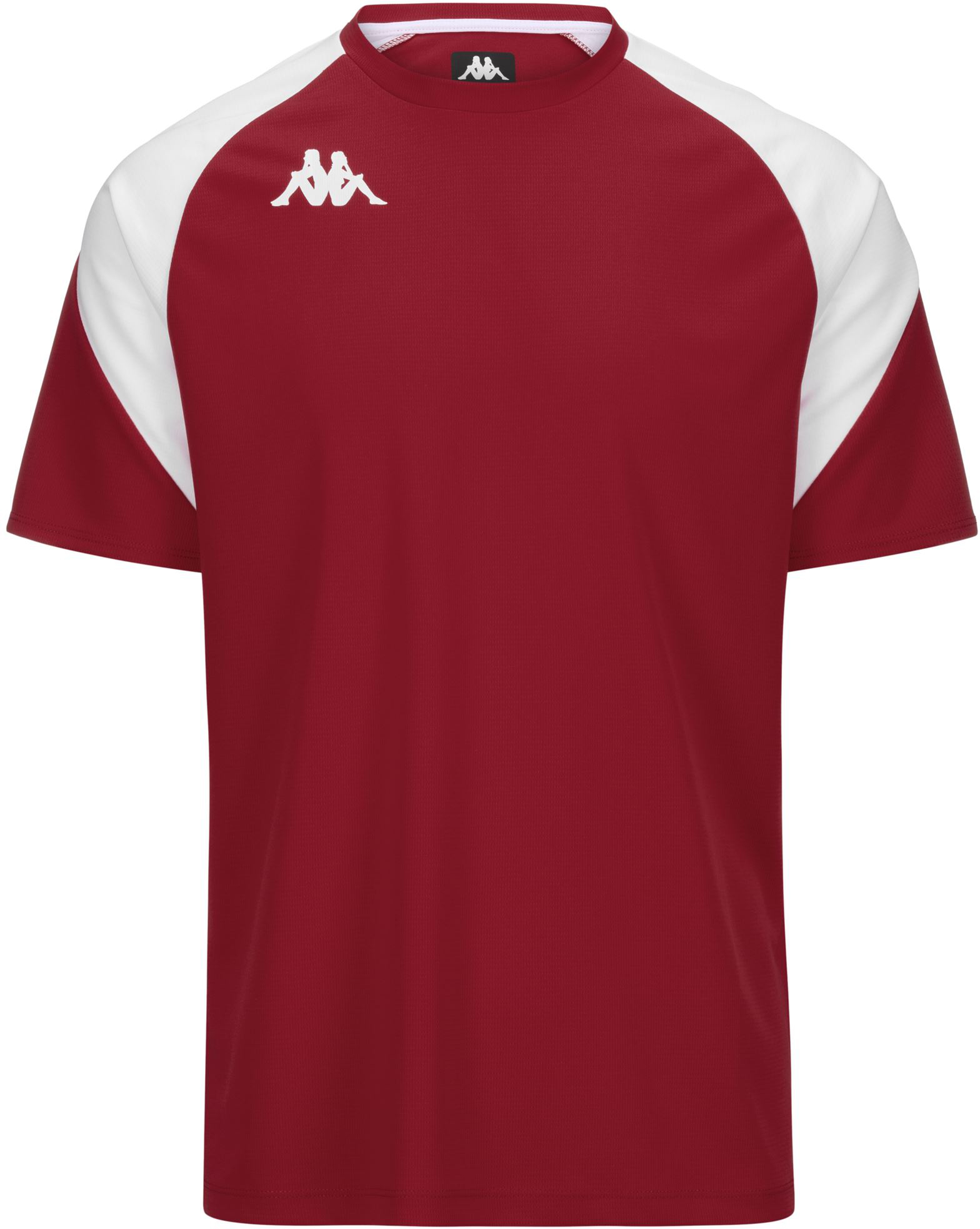 Футболка KAPPA LORETO 331V5DW бордовий/білий