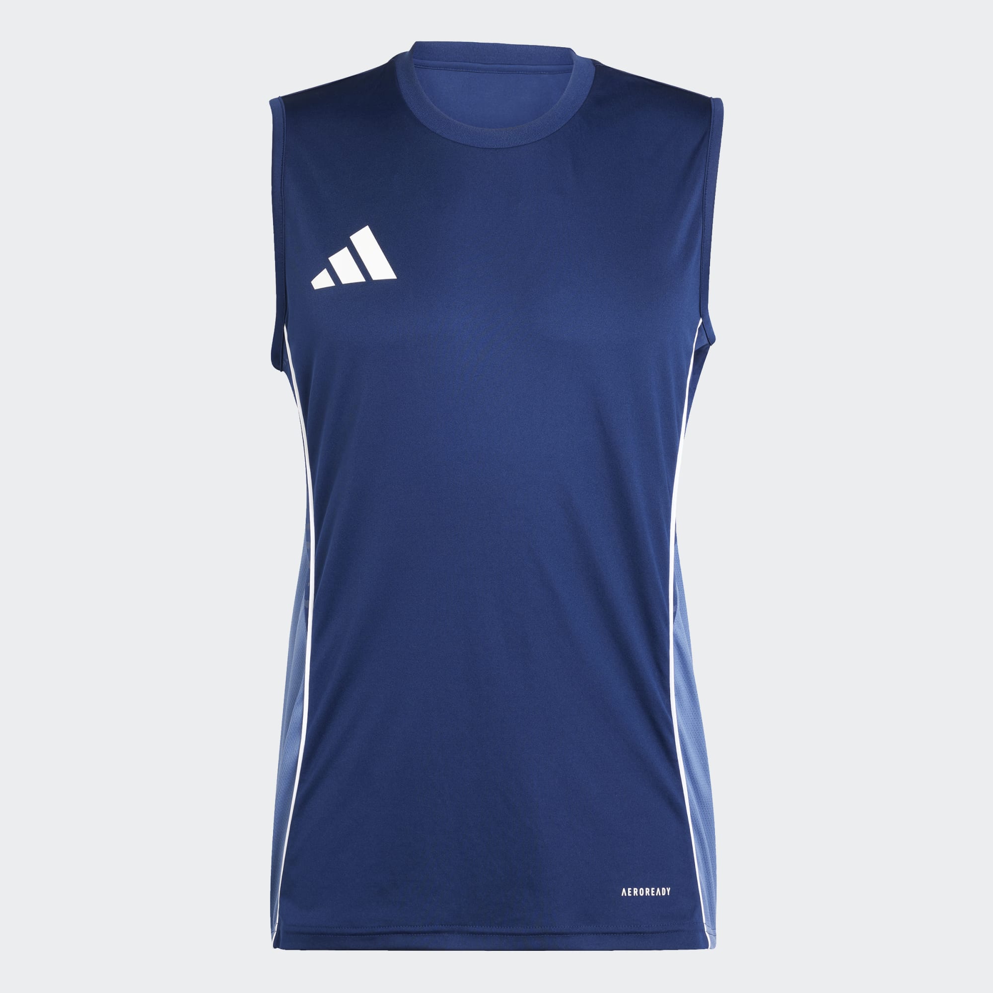 Футболка тренувальна Adidas Tiro 25 Competition Sleeveless Jersey темно-синій
