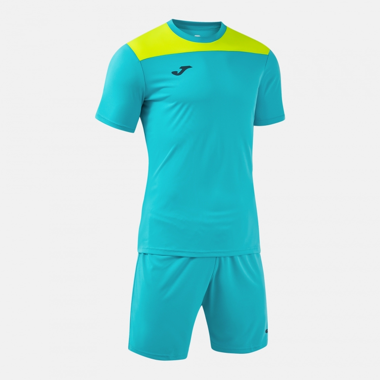 Футбольний комплект JOMA PHOENIX III 103124 бірюзовий/жовтий
