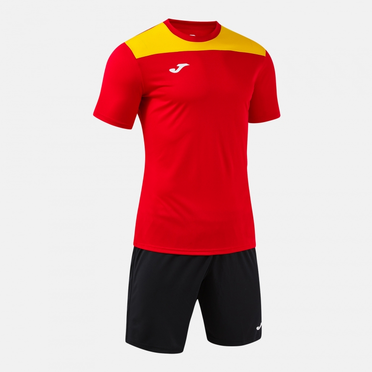 Футбольний комплект JOMA PHOENIX III 103124 червоний/жовтий