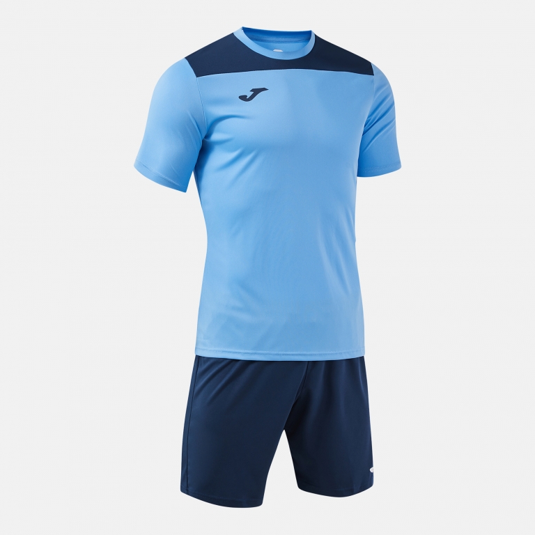 Футбольний комплект JOMA PHOENIX III 103124 голубий/темно-синій