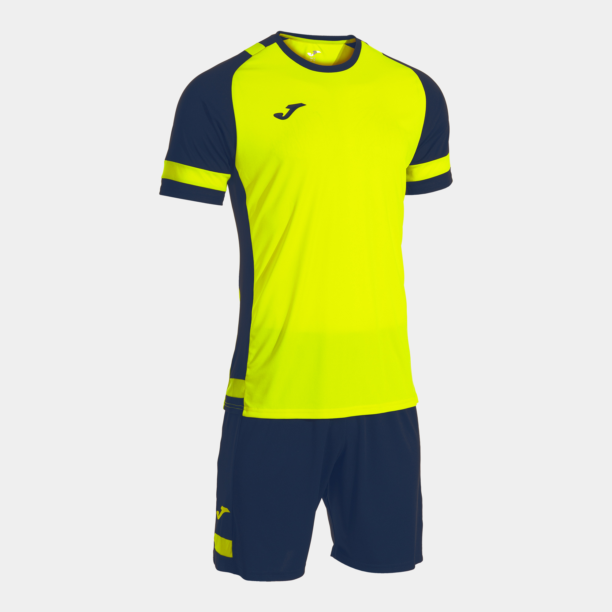 Футбольний комплект JOMA SET LIDER 104285 неоновий жовтий/темно-синій