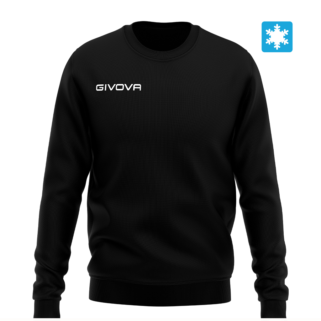Кофта Givova Felpa G/Collo MA025 черный
