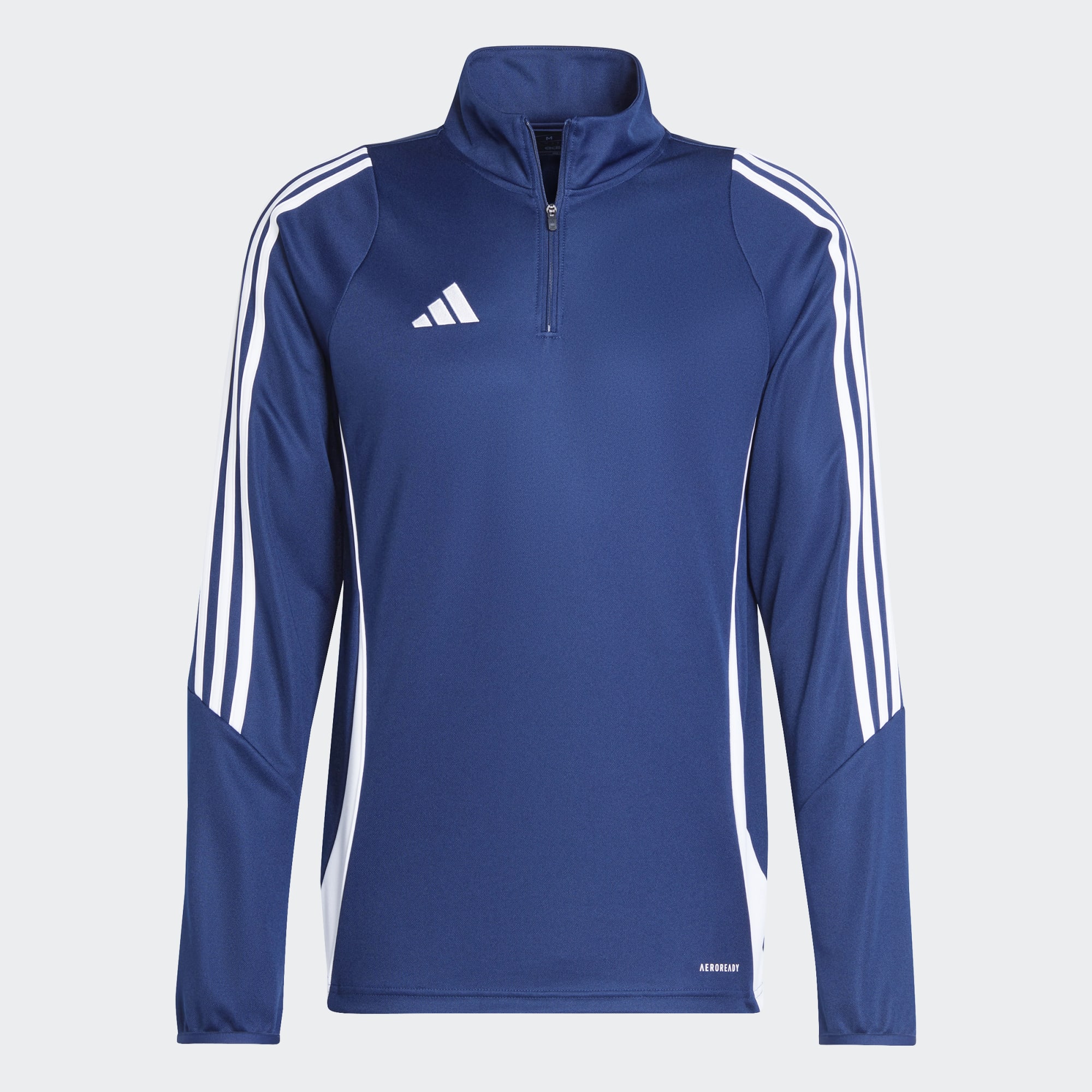 Кофта тренировочная Adidas Tiro 24 Training Top  темно-синий/белый