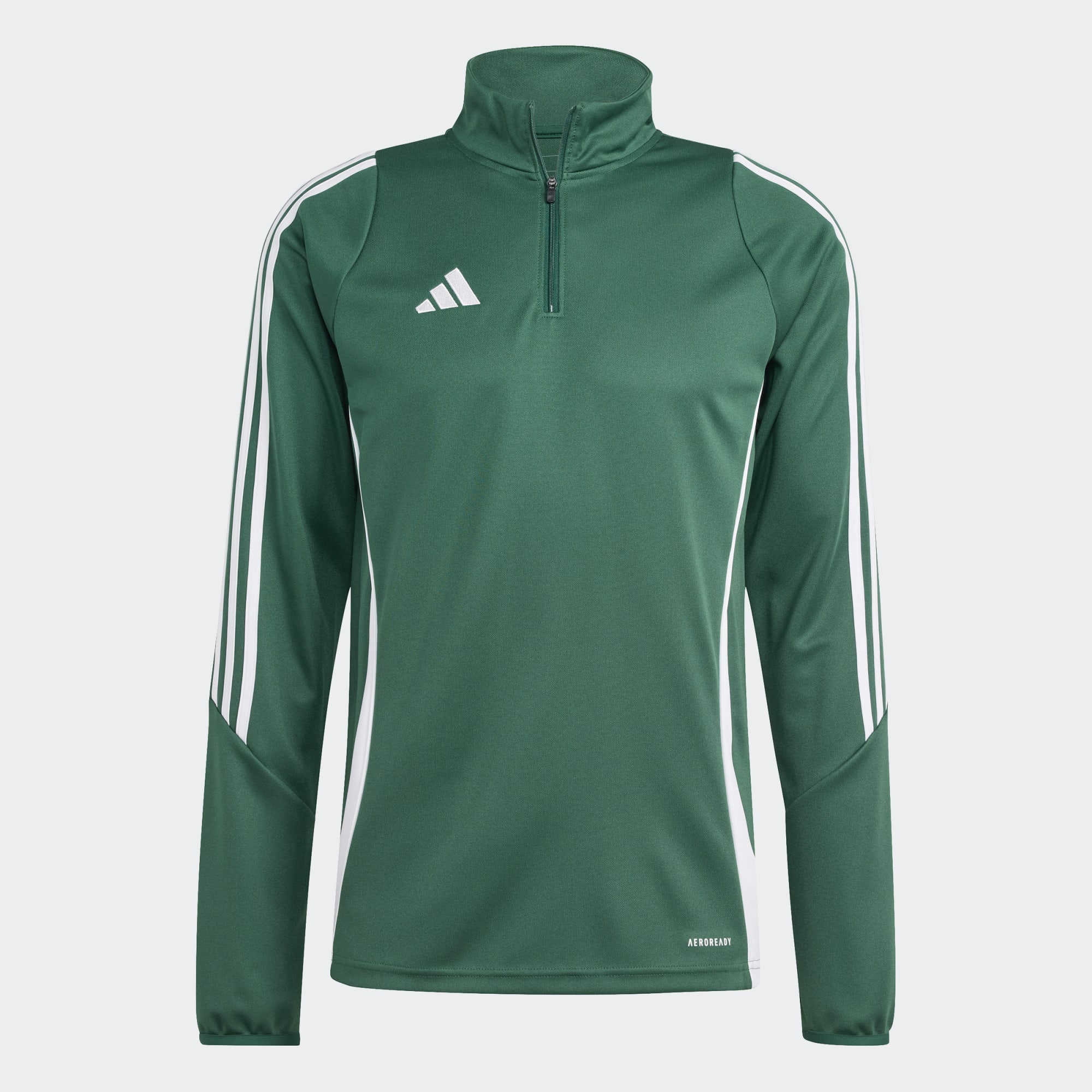 Кофта тренировочная Adidas Tiro 24 Training Top  зеленый/белый