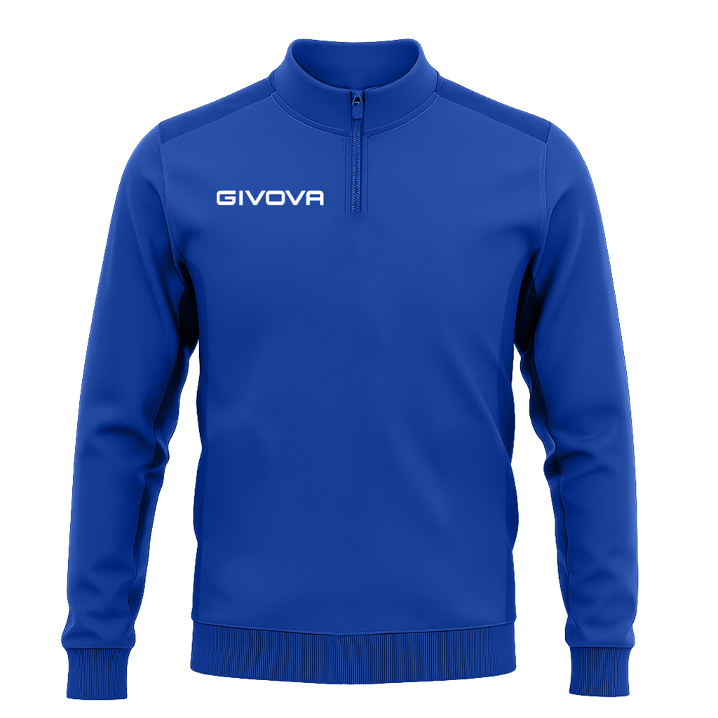 Кофта тренировочная GIVOVA MAGLIA HALF ZIP REVOLUTION IN PIN PAN MA037 thumbnail 1