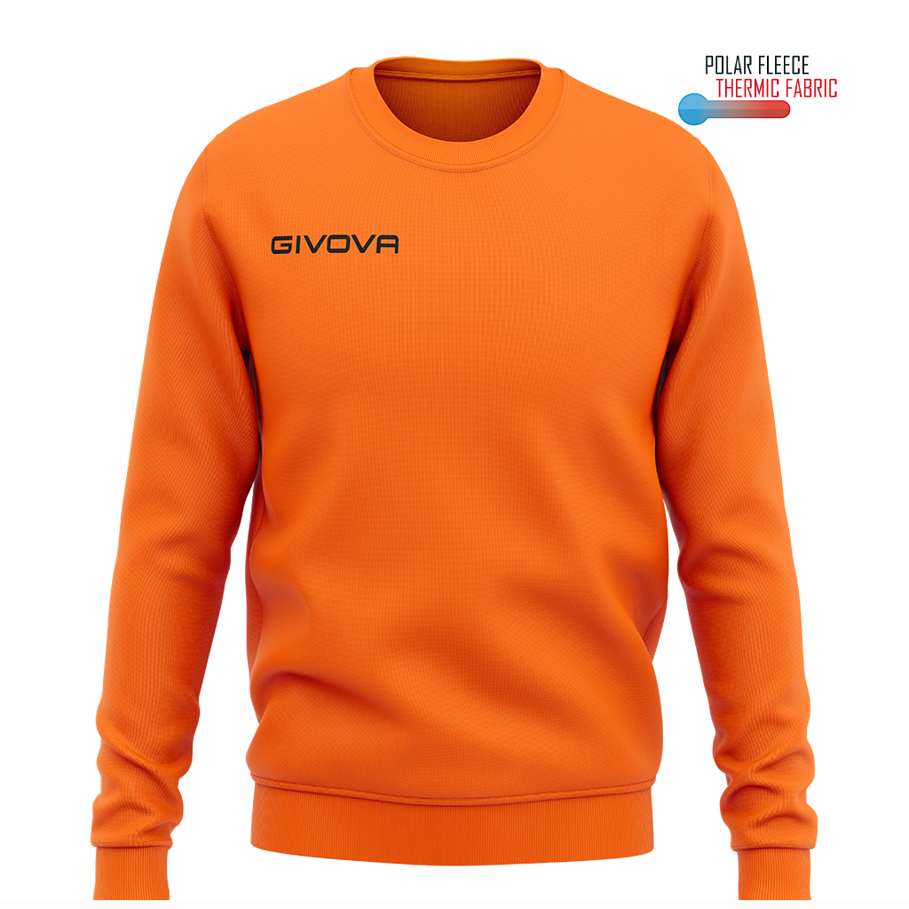 Кофта тренувальна Givova MAGLIA POLARFLEECE G/COLLO GIVOVA ONE MA019 thumbnail 1
