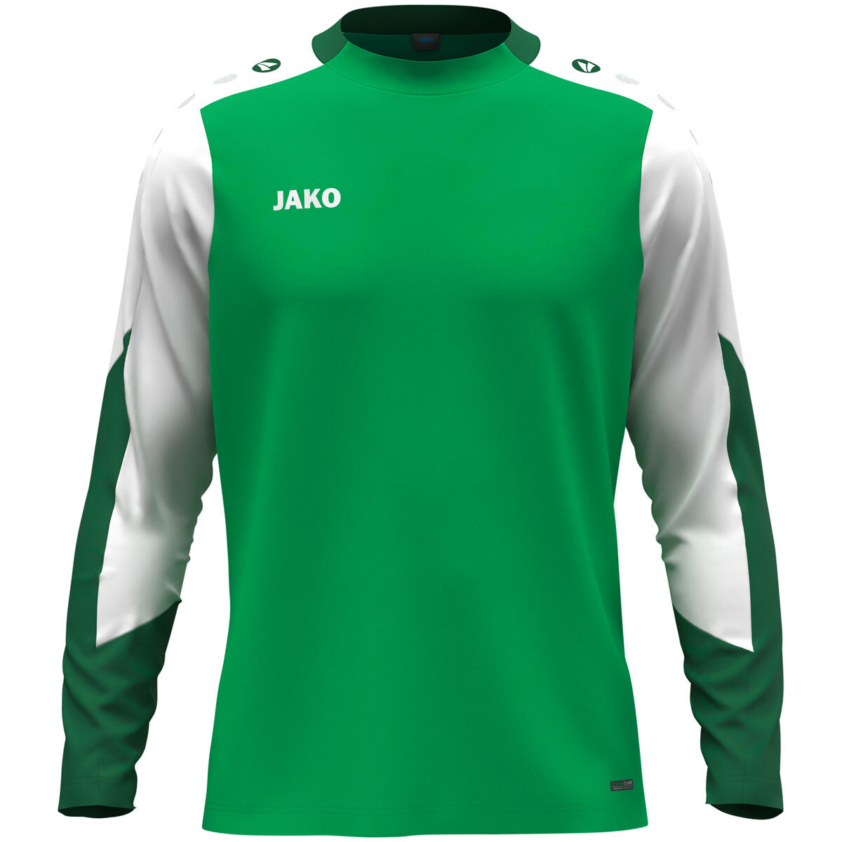 Лонгслив JAKO Dynamic 8870 зеленый/белый