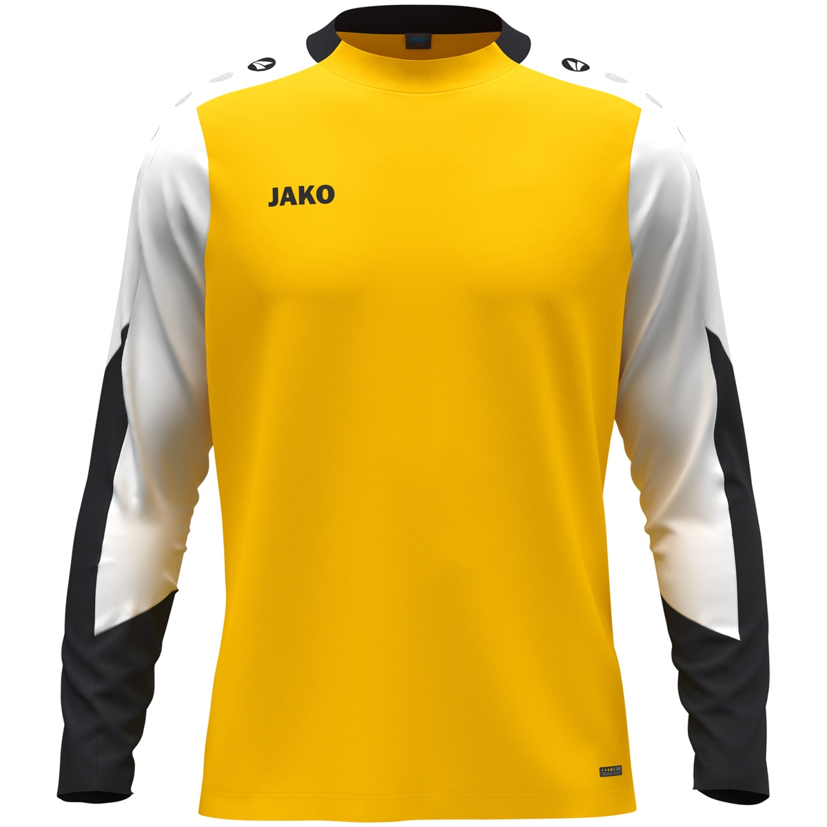 Лонгслив JAKO Dynamic 8870 желтый/белый