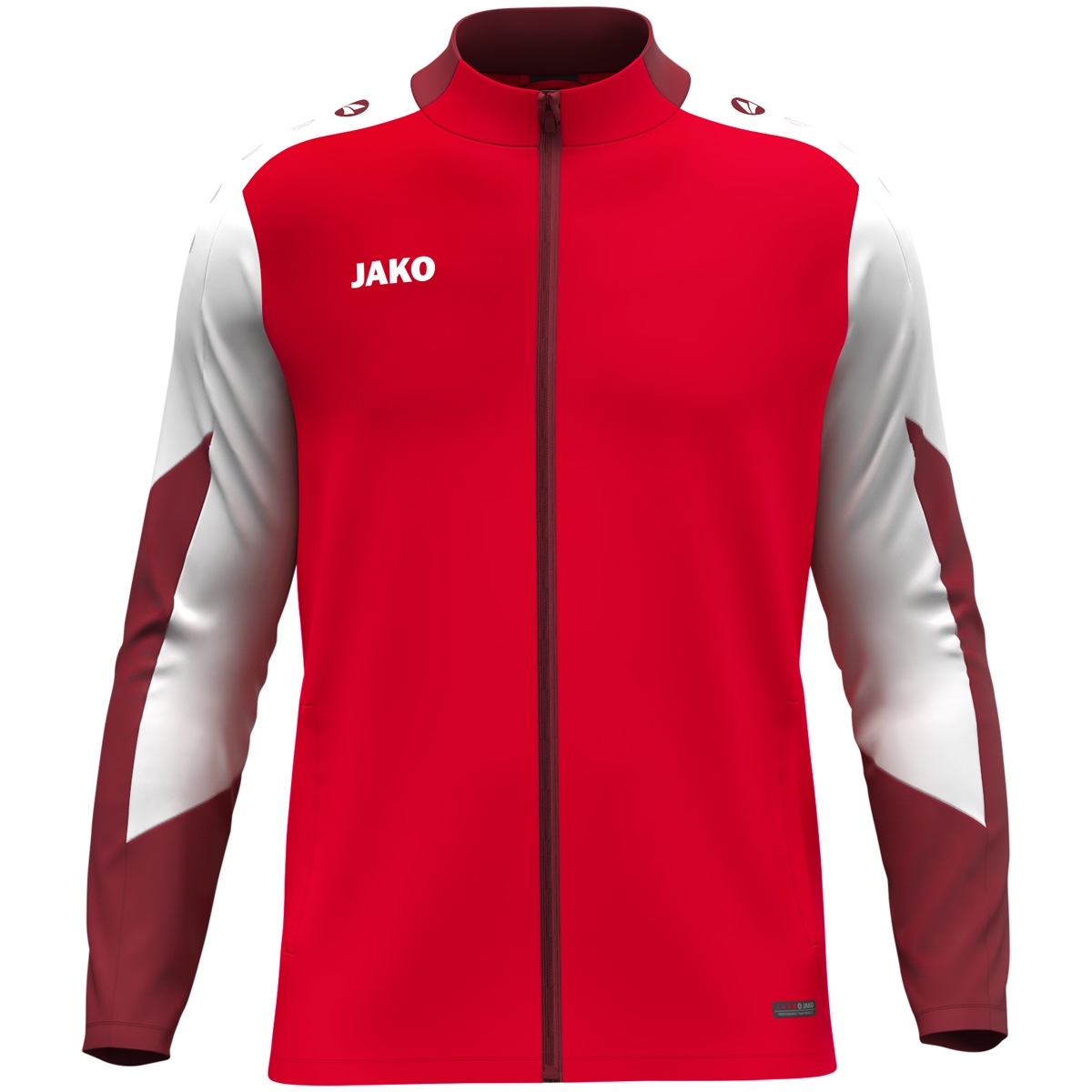 Олимпийка JAKO Polyesterjacke Dynamic 9370 красный/белый