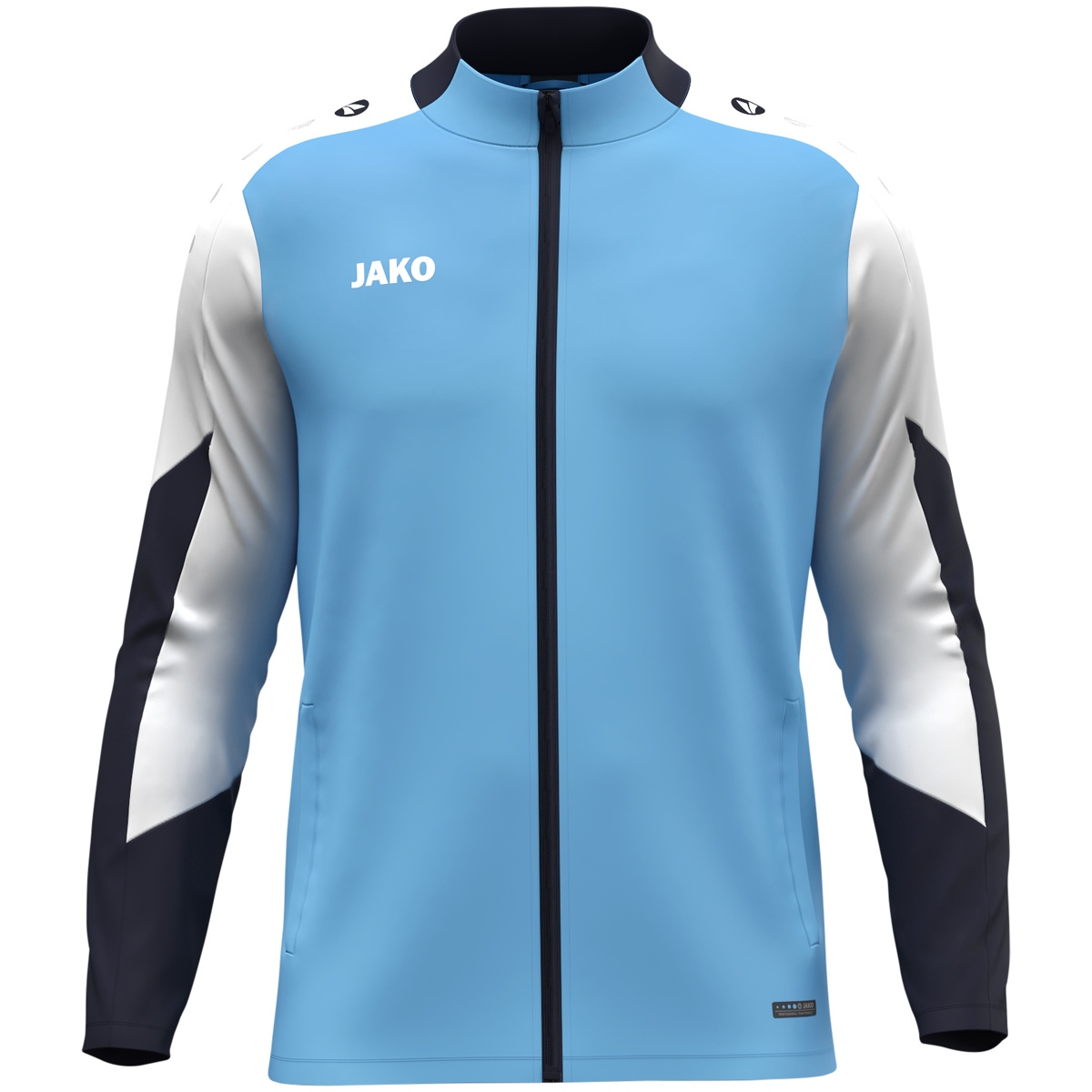 Олимпийка JAKO Polyesterjacke Dynamic 9370 голубой/белый