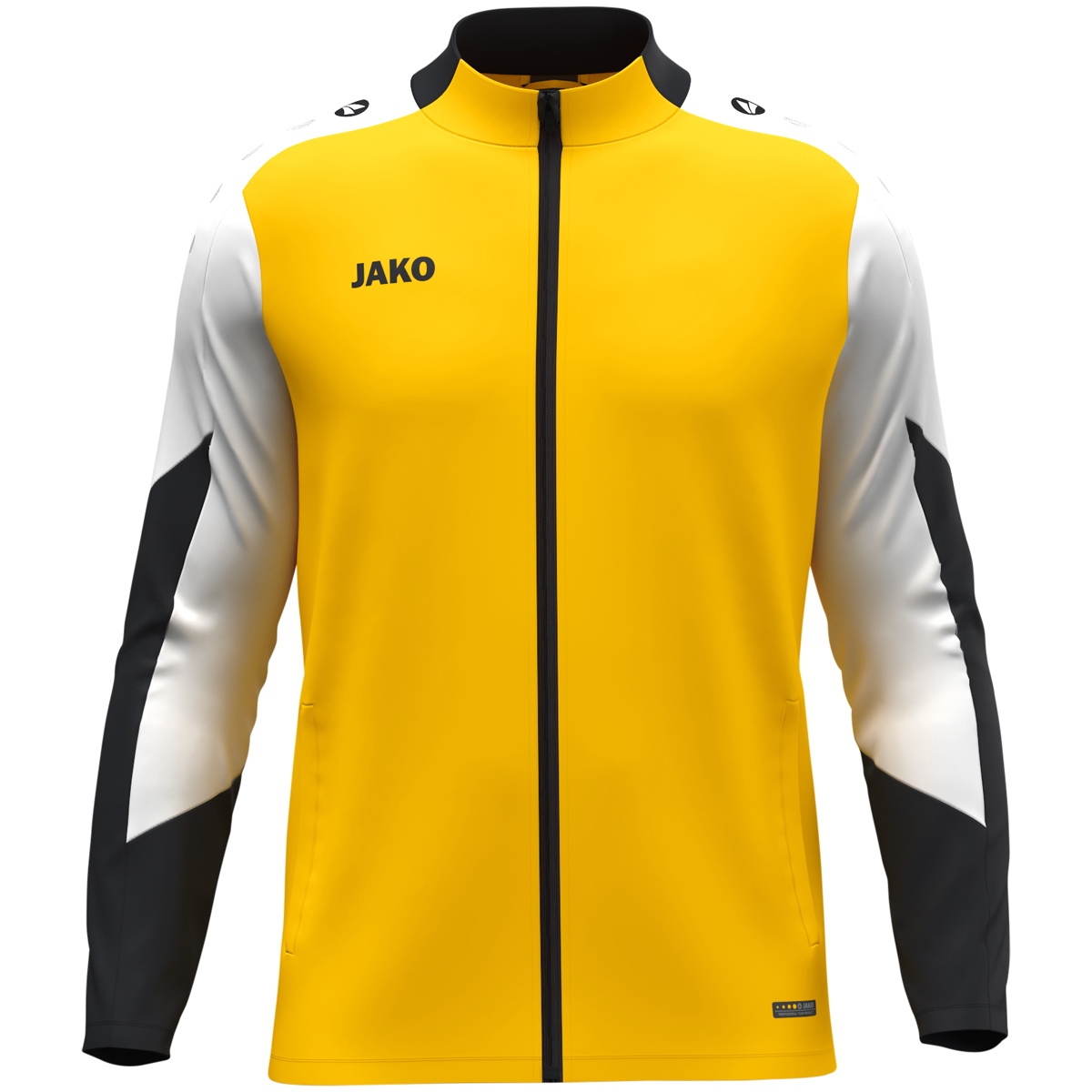 Олимпийка JAKO Polyesterjacke Dynamic 9370 желтый/белый