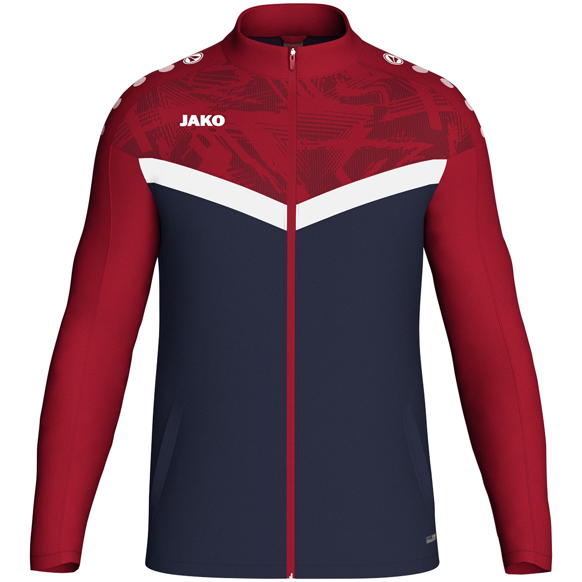 Олимпийка  JAKO Polyesterjacke Iconic 9324 темно-синий/красный