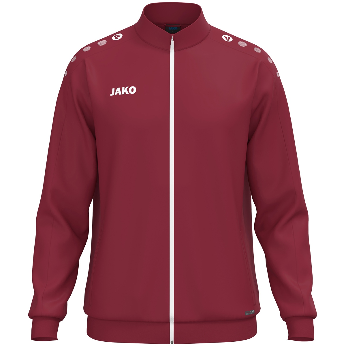 Олімпійка JAKO Polyesterjacke One 9300  бордовий